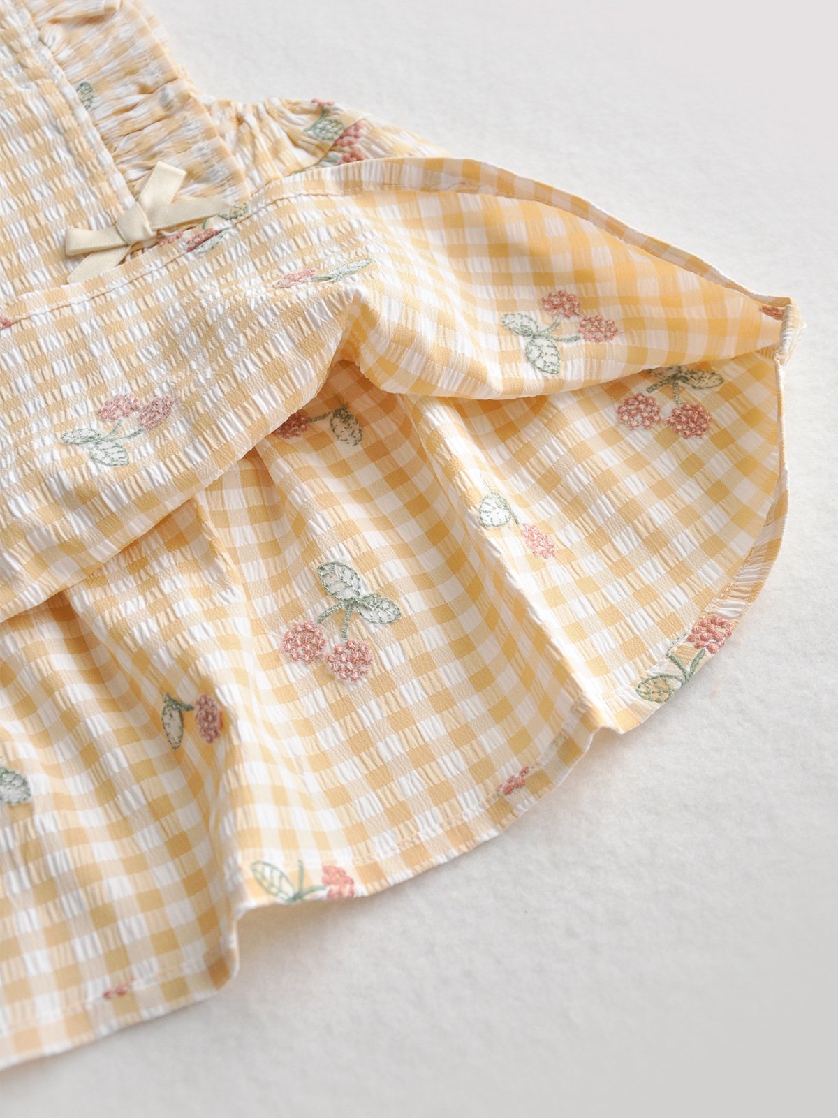 coto cotte さくらんぼ刺繍ミルキースーツ 722-651012 | TAKARAYA