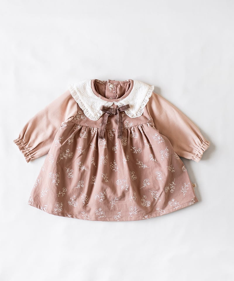 momof おめかし花柄ロンパース 622-576218 | TAKARAYA ONLINE