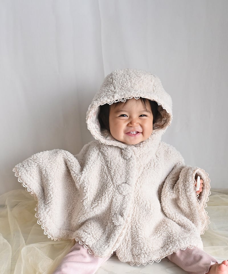 coto cotte フード付きボアケープ 722-574009 | TAKARAYA ONL