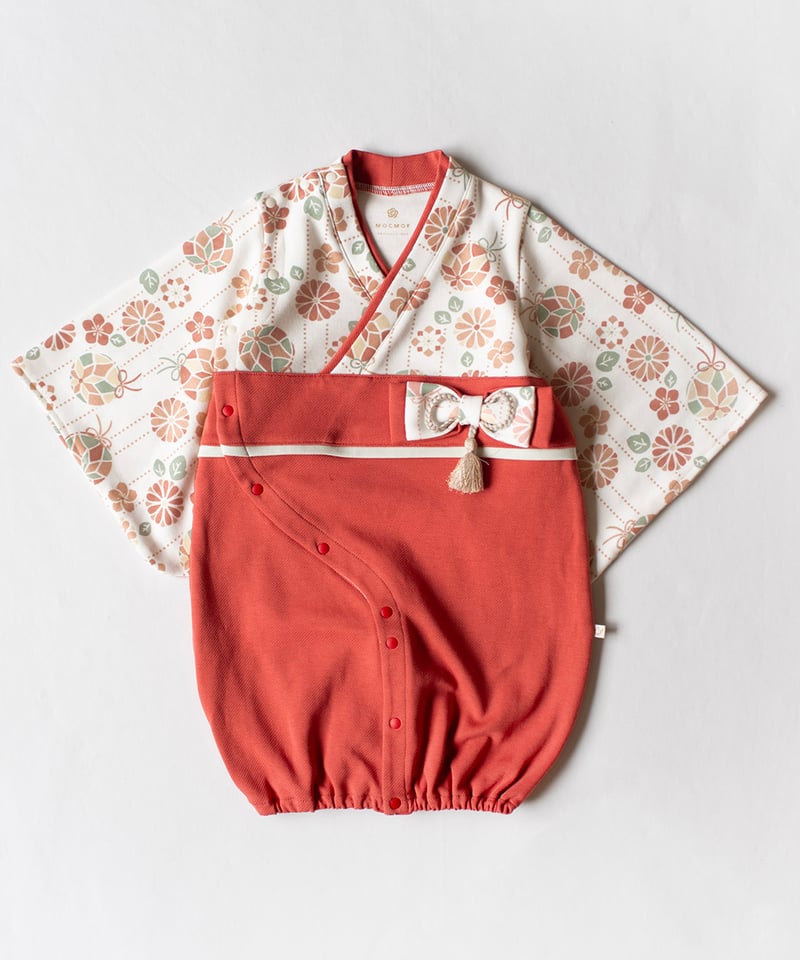 ノベルティ対象] mocmof お宮参り着物2wayオール 622-650003 | TAK