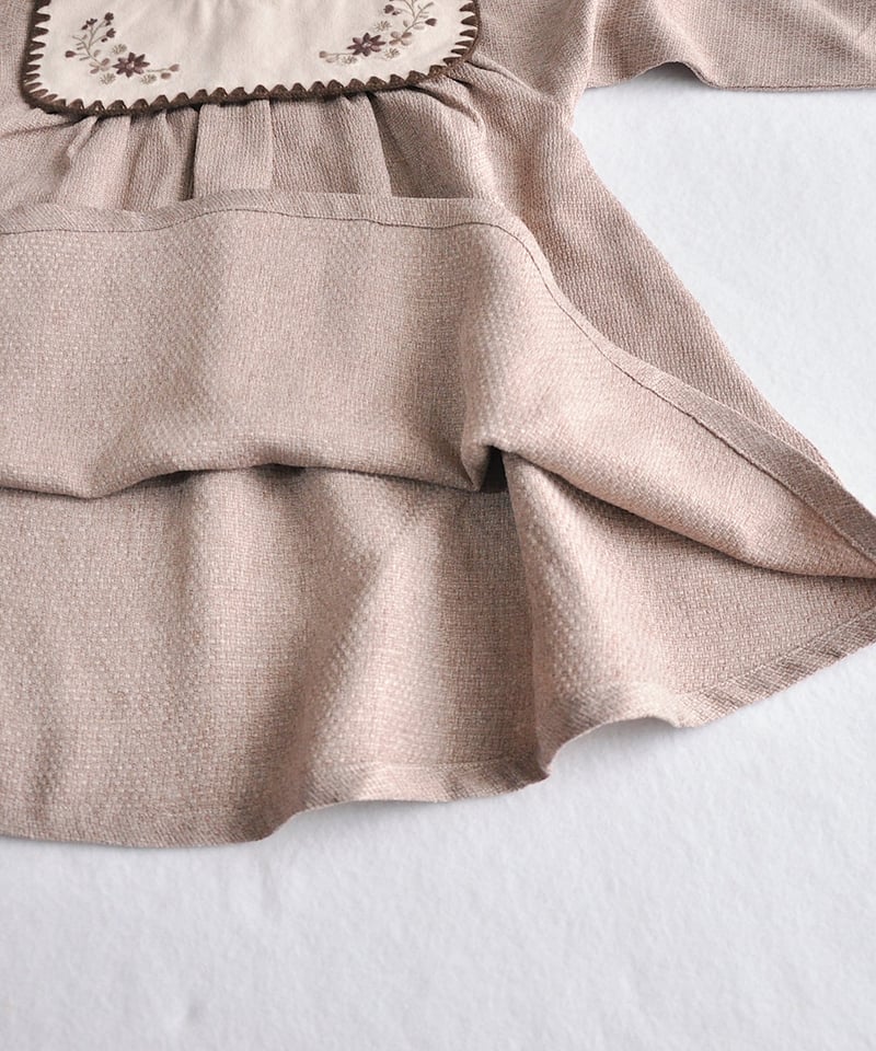 coto cotte フォークロア花刺繍ワンピース 722-574003 | TAKARAYA