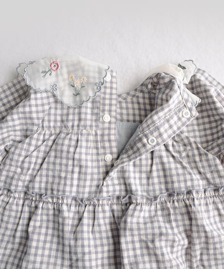 coto cotte　シアー刺繍衿ボディドレス　722-653036