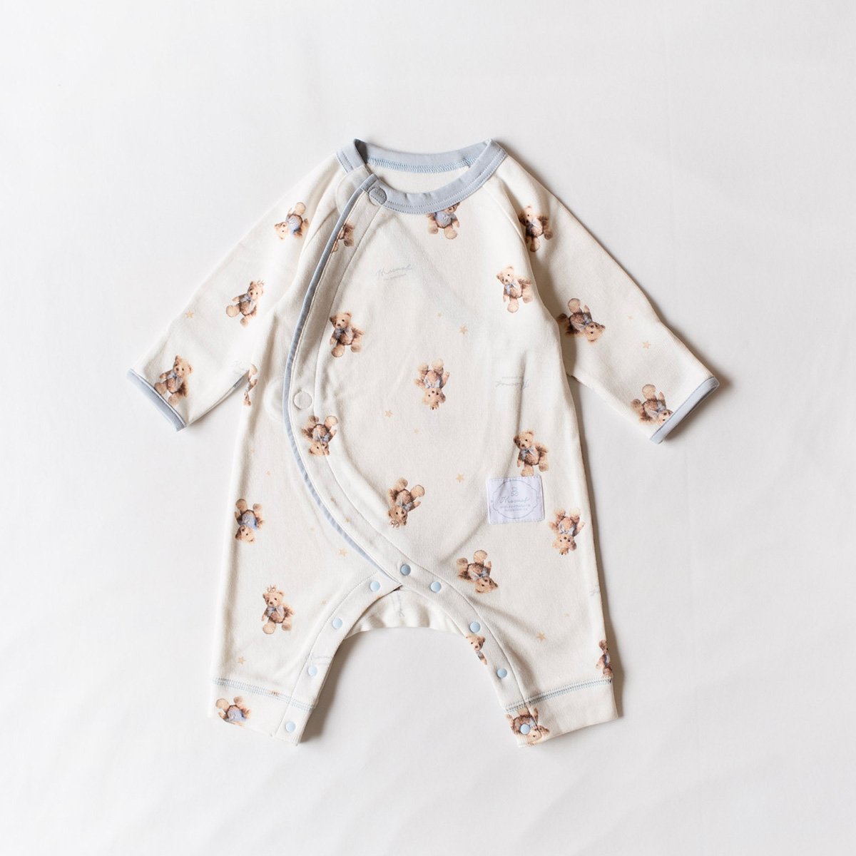 mocmof ロイヤルベア柄かんたんロンパース 622-651043 | TAKARAYA O