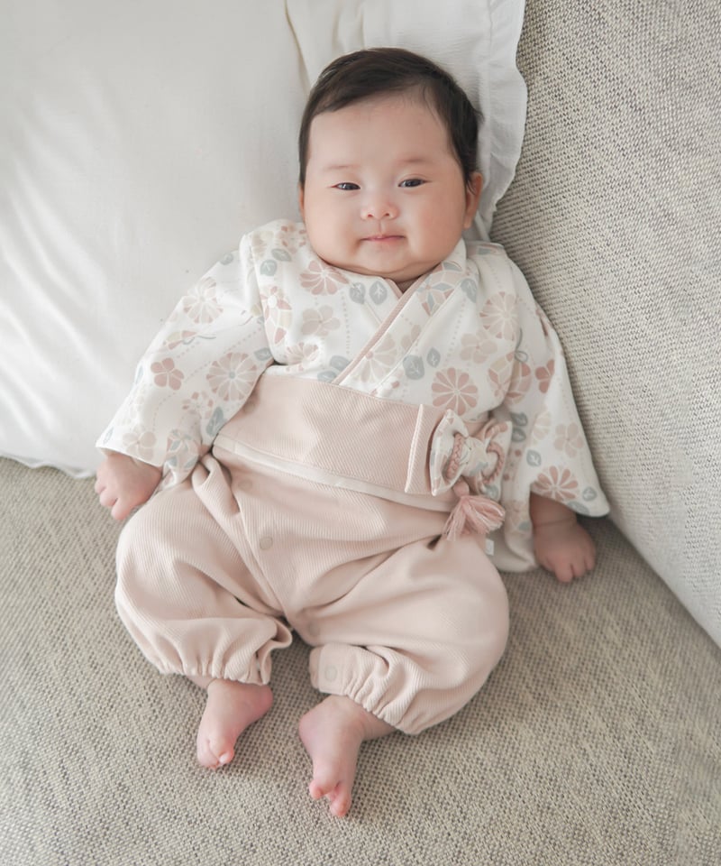 ノベルティ対象] mocmof お宮参り着物2wayオール 622-650003 | TAK