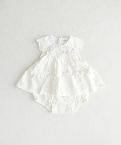 coto cotte　お花刺繍ティアードロンパース　722-661020
