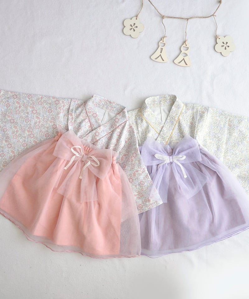 ノベルティ対象] coto cotte ドレッシー袴ロンパース 722-556032 | T