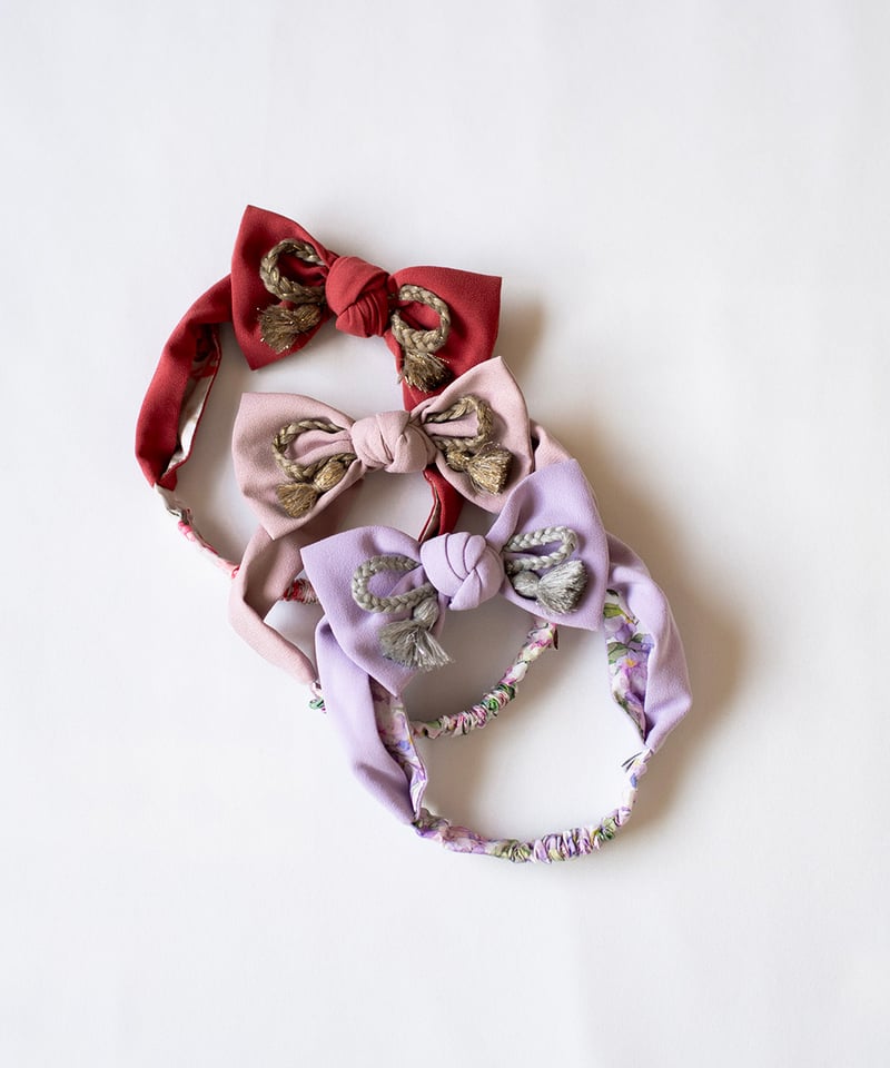 【送料無料】袴風スタイ&二重リボンヘアバンド(水色×つばき) 楽天市場】袴 スタイ 【メール便送料無料】 日本製 はかま風