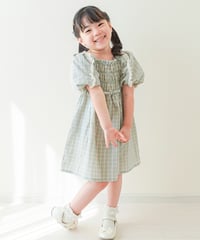 coto cotte　フリルパフワンピース　722-656051