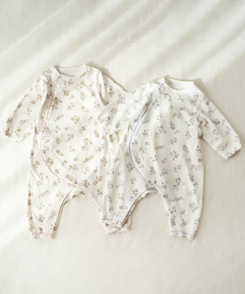 mocmof 花柄 かんたんロンパース 622-554041 | TAKARAYA ONLIN