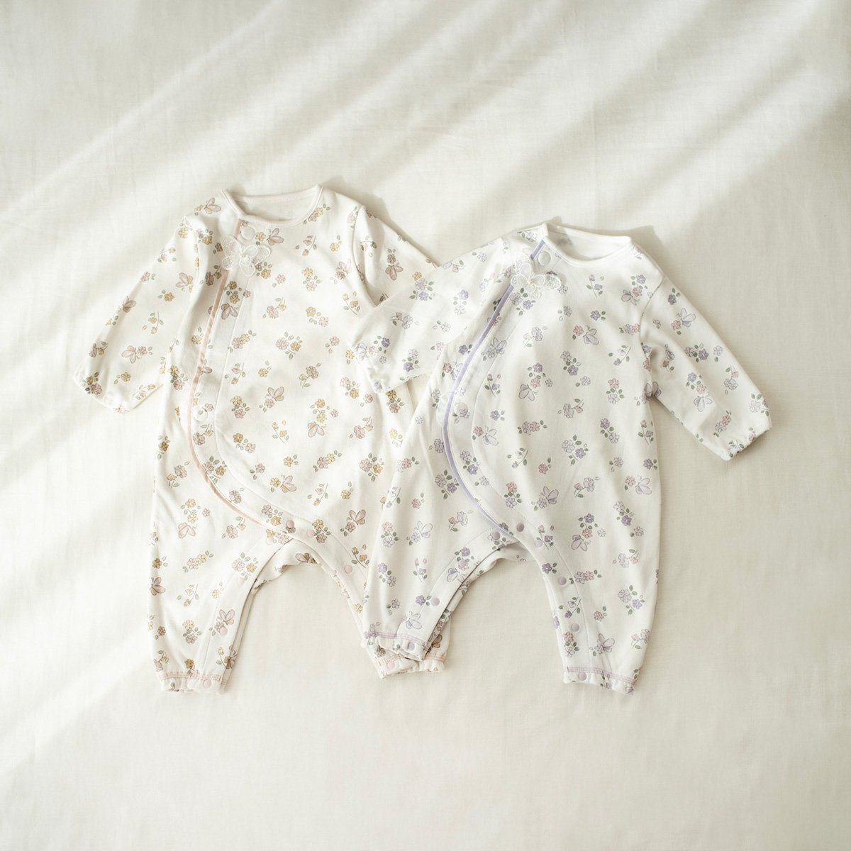 mocmof 花柄 かんたんロンパース 622-554041 | TAKARAYA ONLIN