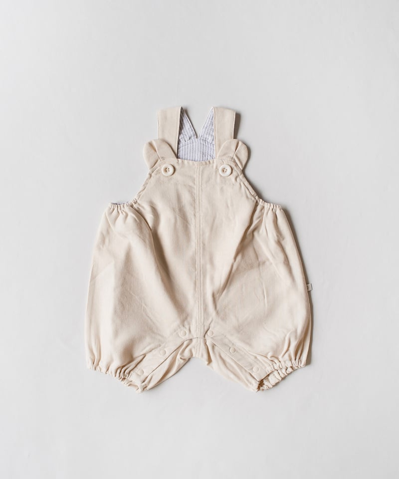 mocmof くま耳ぷっくりサロペット 622-651047 | TAKARAYA ONLIN