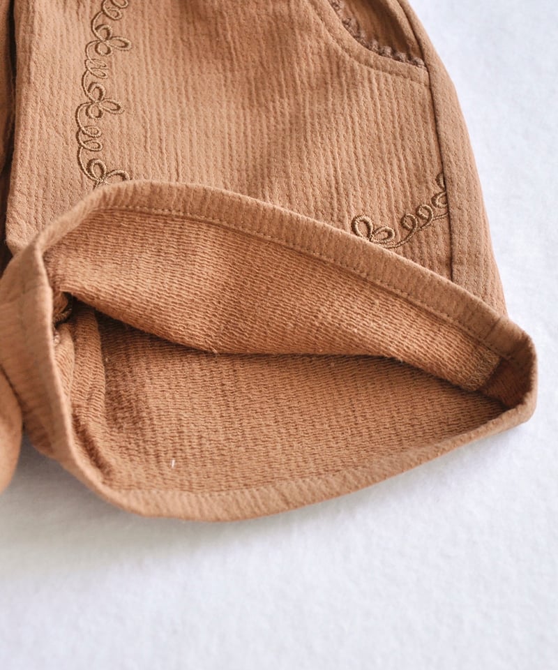 coto cotte 二重織り刺繍パンツ 722-571023 | TAKARAYA ONLI