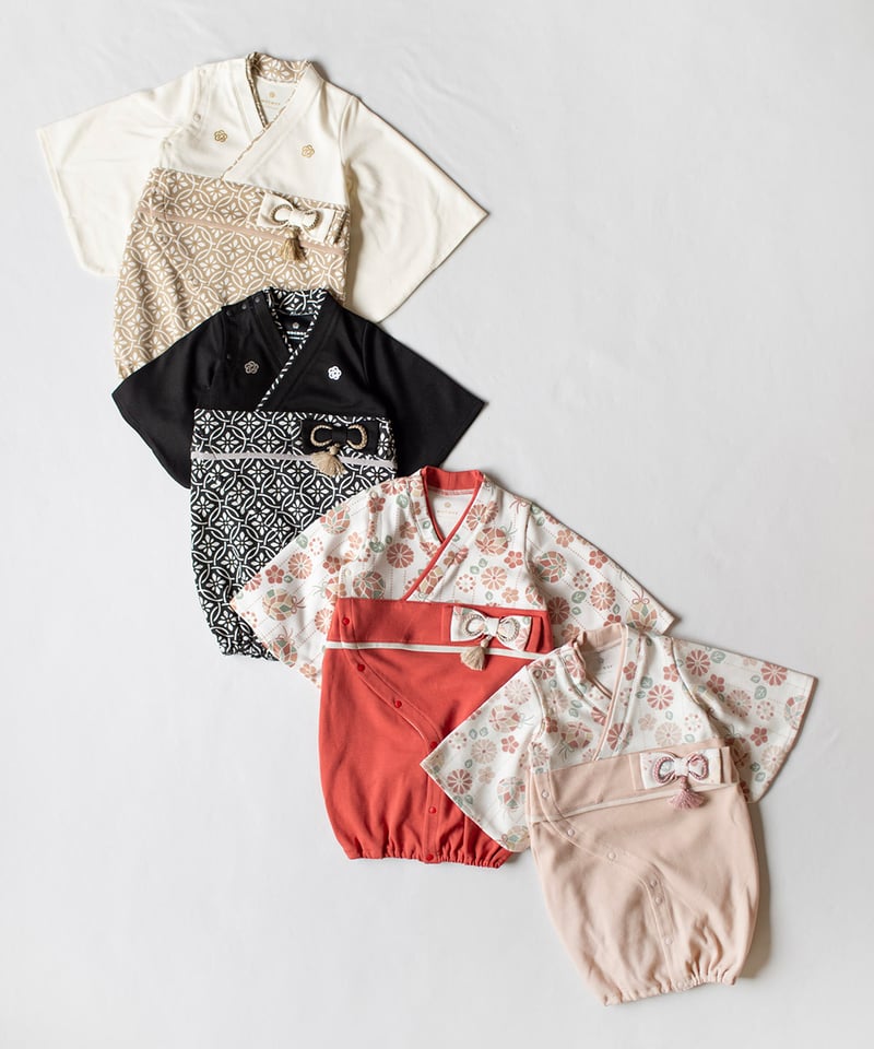 ノベルティ対象] mocmof お宮参り着物2wayオール 622-650003 | TAK