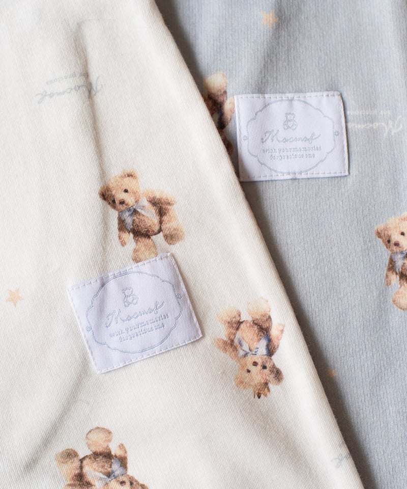 mocmof ロイヤルベア柄かんたんロンパース 622-651043 | TAKARAYA O