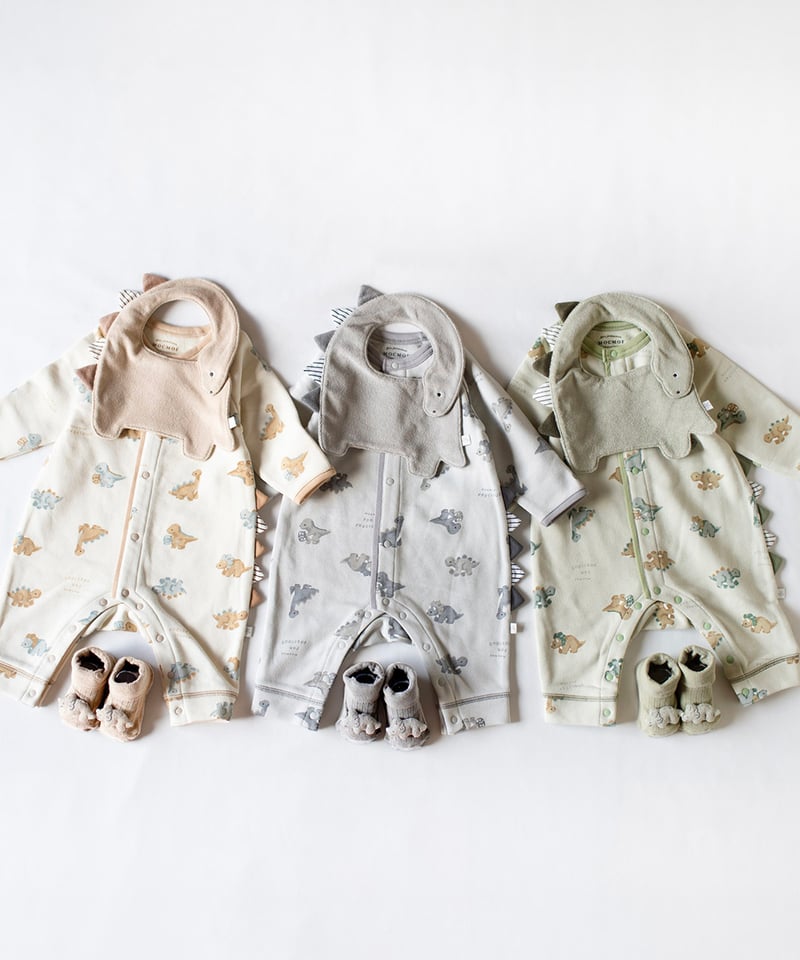 mocmof 恐竜柄ロンパース 622-574253 | TAKARAYA ONLINE STORE