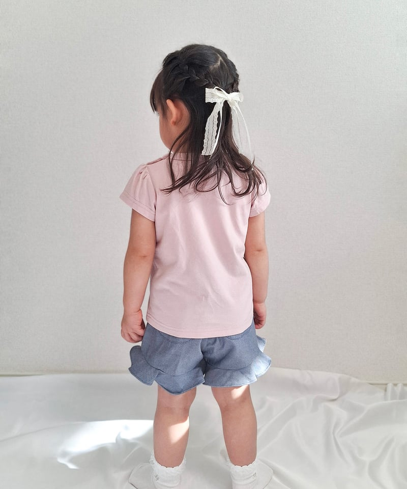coto cotte 花刺繍モチーフTシャツ 722-664030 | TAKARAYA ON