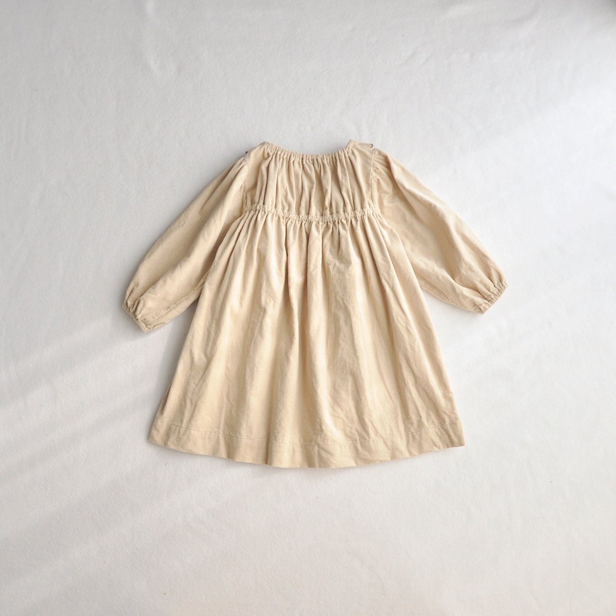 coto cotte コール天スモッキング刺繍ワンピース 722-576033