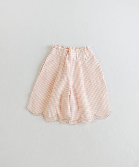 coto cotte　夏らくスカラップパンツ（6分）　722-664034 [ 〜140cm ]