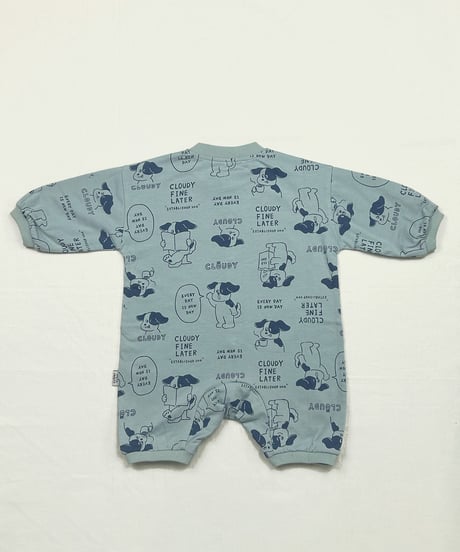 CLOUDY,FINE LATER　DOG柄ロンパース　522-653010