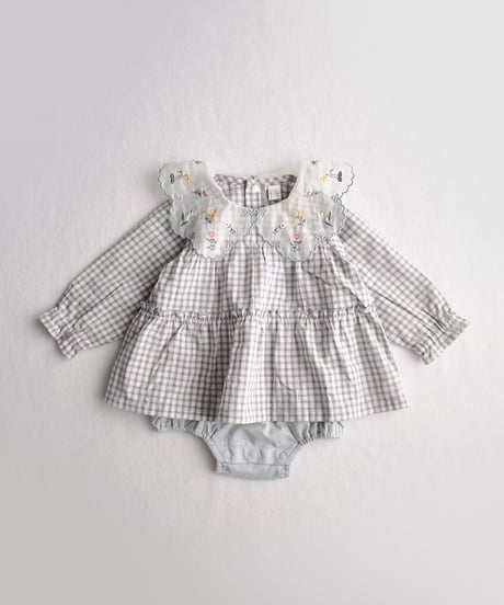 coto cotte　シアー刺繍衿ボディドレス　722-653036