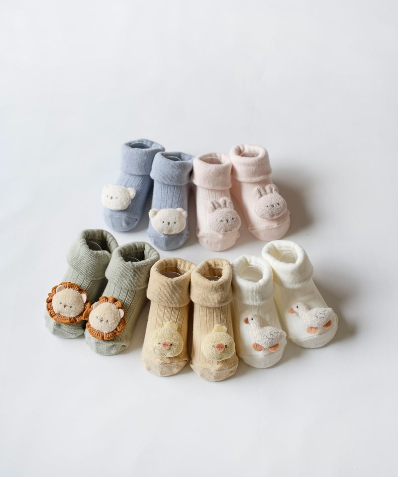 mocmof アニマルベビーソックス 622-650020 | TAKARAYA ONLINE