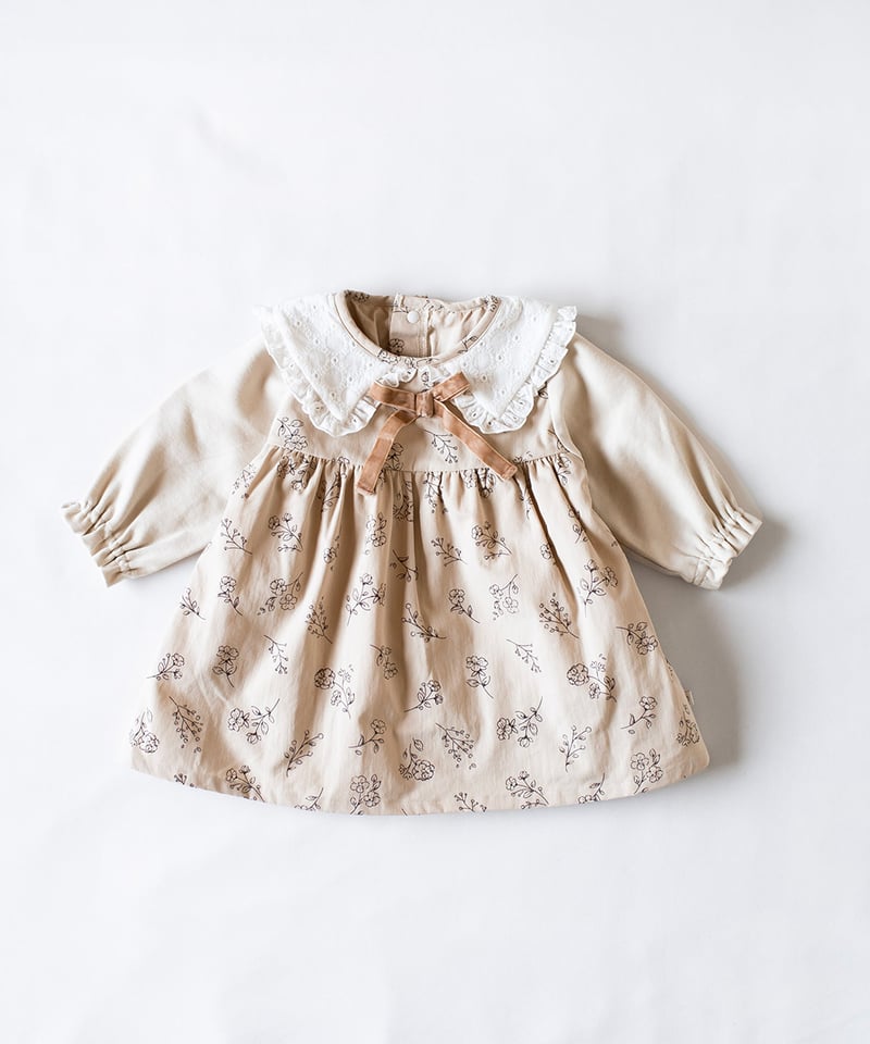 momof おめかし花柄ロンパース 622-576218 | TAKARAYA ONLINE