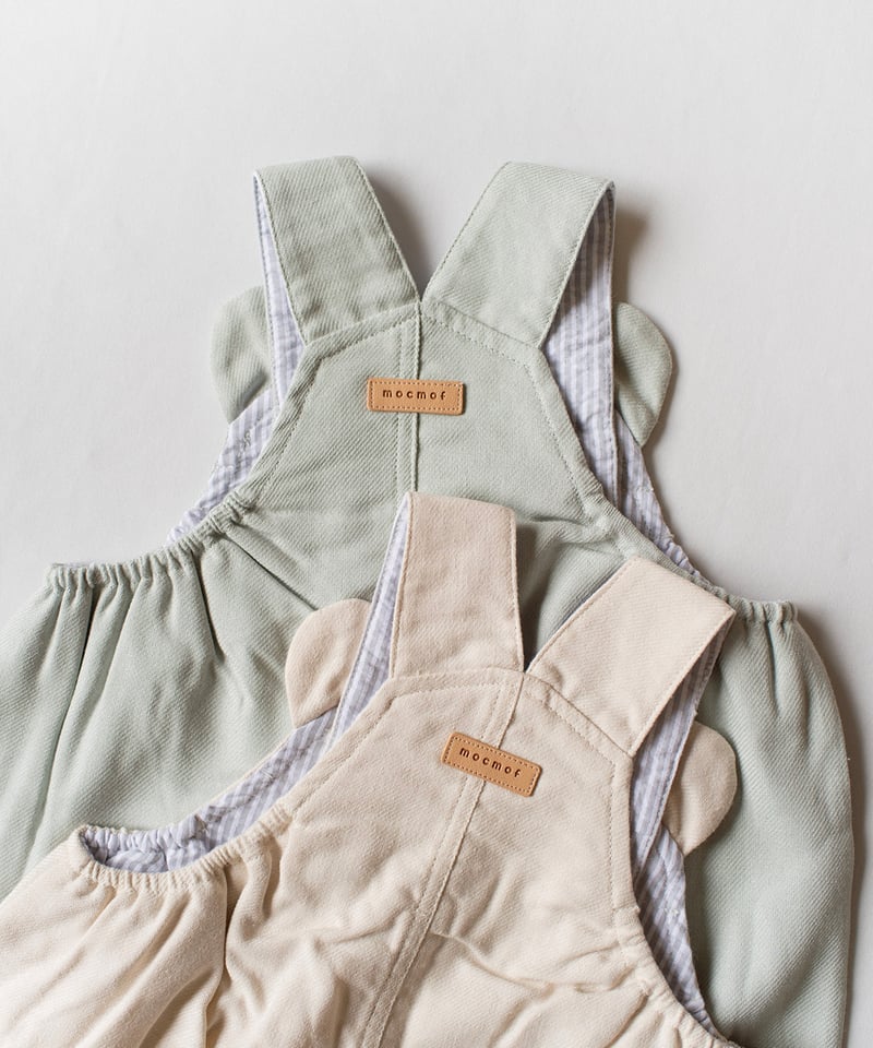 mocmof くま耳ぷっくりサロペット 622-651047 | TAKARAYA ONLIN