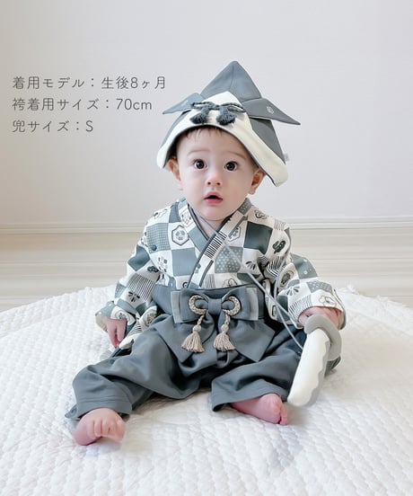 mocmof　袴 ロンパース　622-456024K