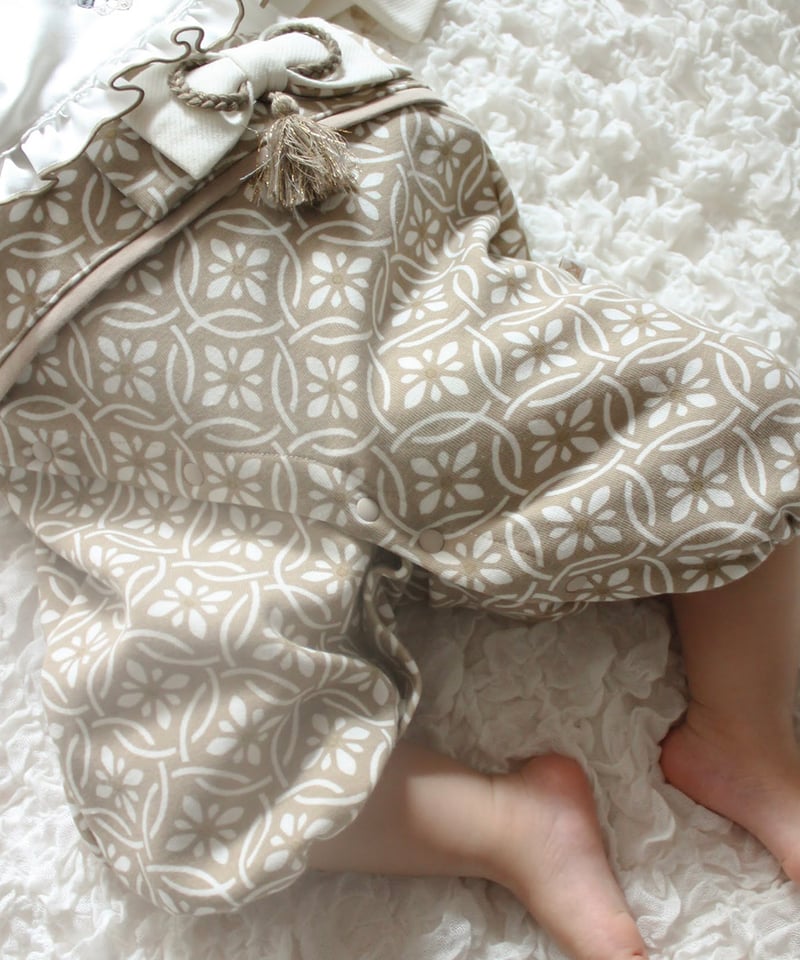 ノベルティ対象] mocmof お宮参り着物2wayオール 622-650003 | TAK