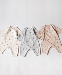 mocmof　わんこ柄 かんたん ロンパース　622-474197