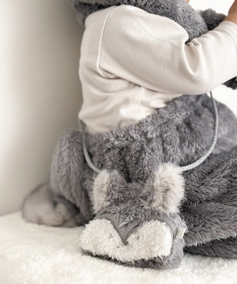 【極美品】Moflin グレー ぬいぐるみ本体 充電器付き 極美品】Moflin グレー ぬいぐるみ本体 充電器付き