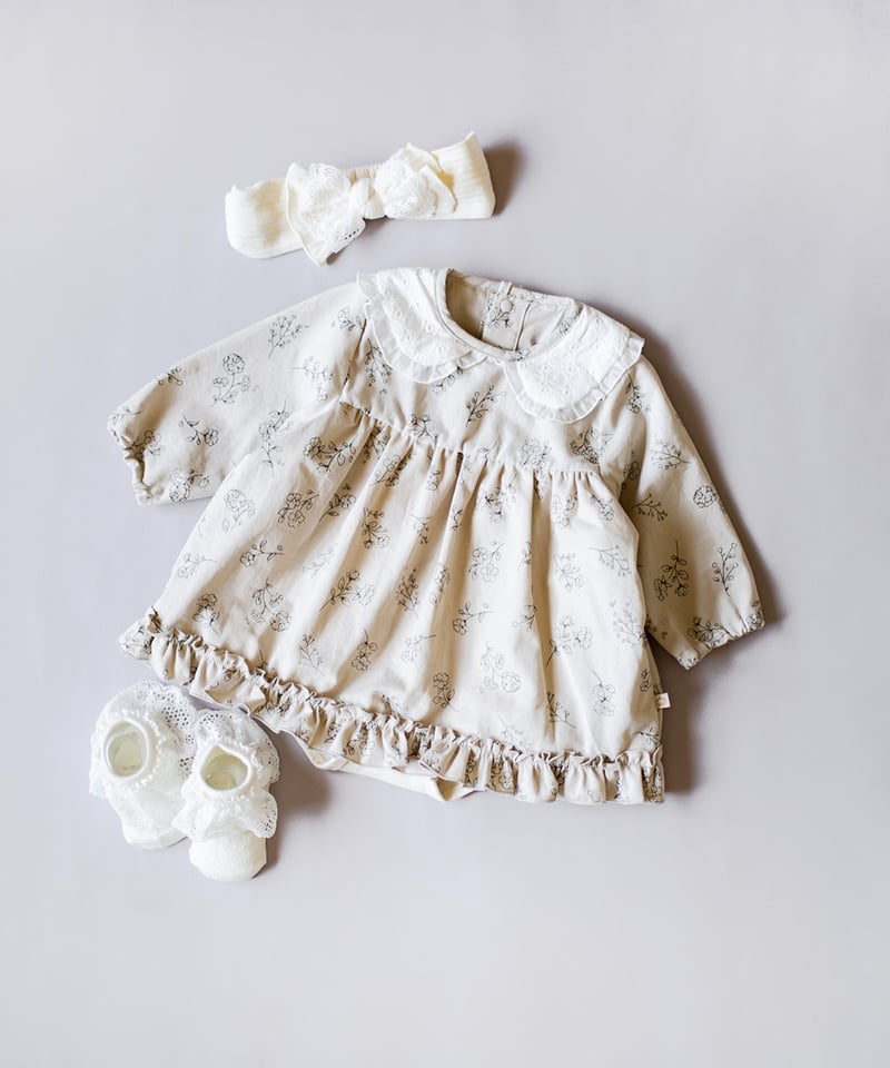美品CARAME 花柄ロンパース 18M Kids-Baby 花柄ロンパース 12-18m - メルカリ