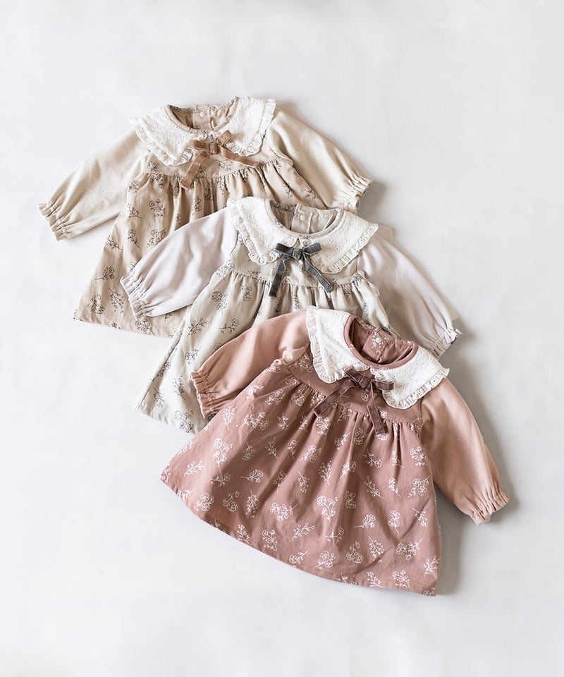 momof おめかし花柄ロンパース 622-576218 | TAKARAYA ONLINE