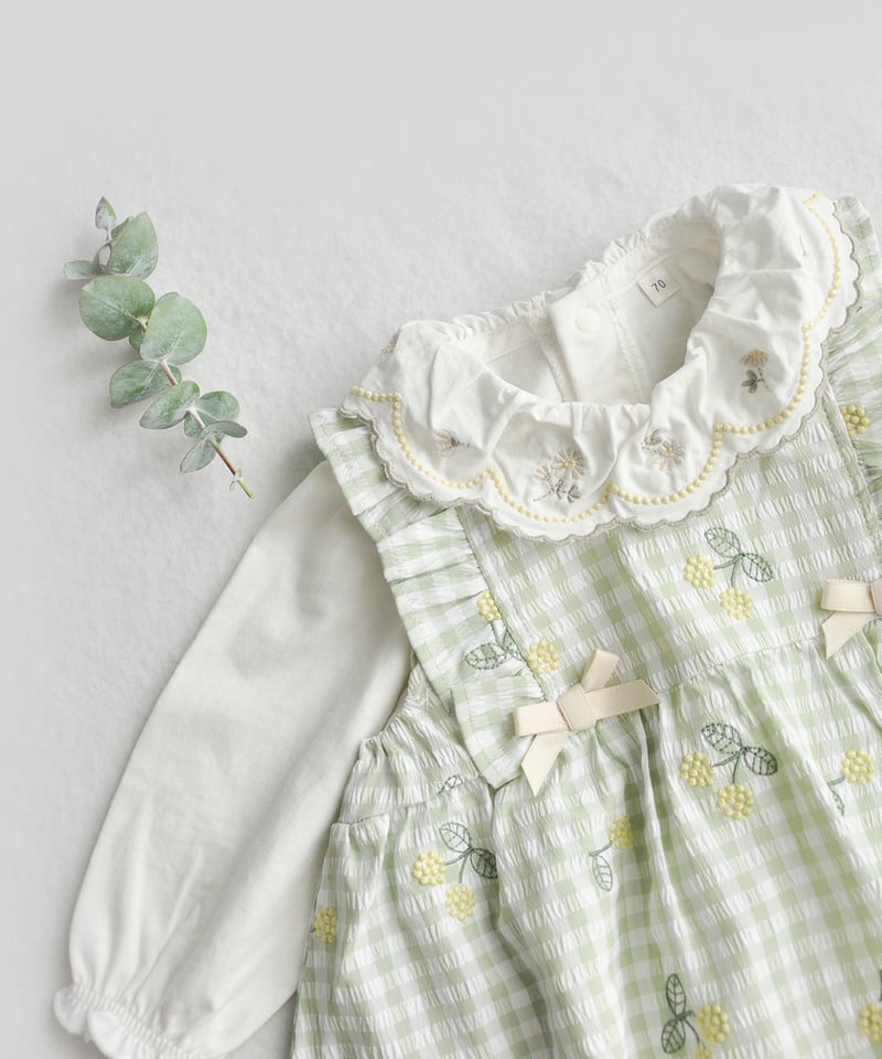 coto cotte 春の花刺繍ボディスーツ 722-651015 | TAKARAYA ON