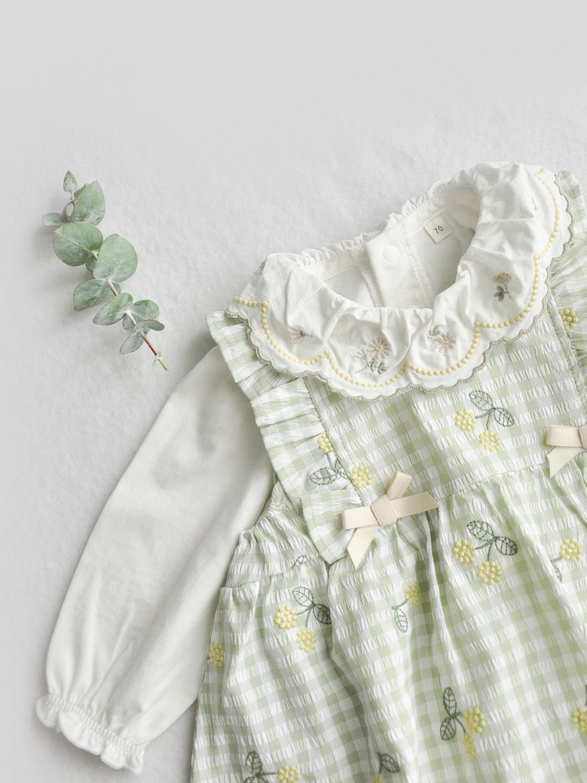 coto cotte 春の花刺繍ボディスーツ 722-651015 | TAKARAYA ON