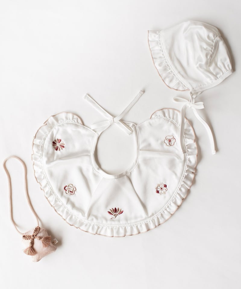 mocmof お宮参りスタイ3点セット 622-650004 | TAKARAYA ONLIN