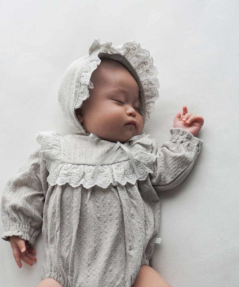 ⭐️新品未使用⭐️familiar ロンパース mocmof ナチュラルレース ロンパース 600-554105 | TAKARAYA ONL