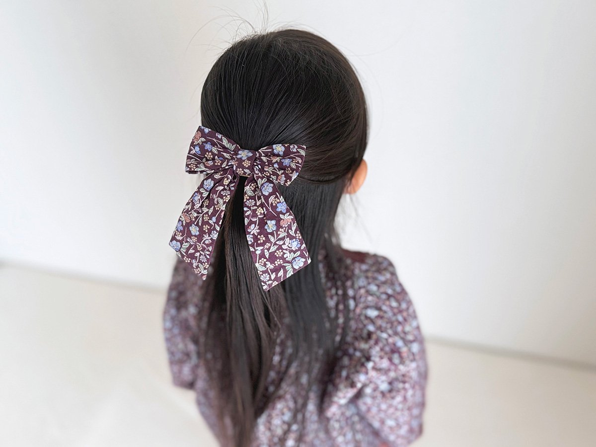 coto cotte オリジナル花柄リボンヘアゴム 722-474002 | TAKARAYA