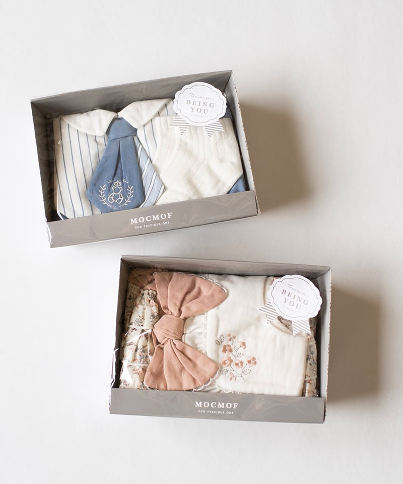 mocmof おめかしギフトセット（花刺しゅう）【箱入り】 622-650014