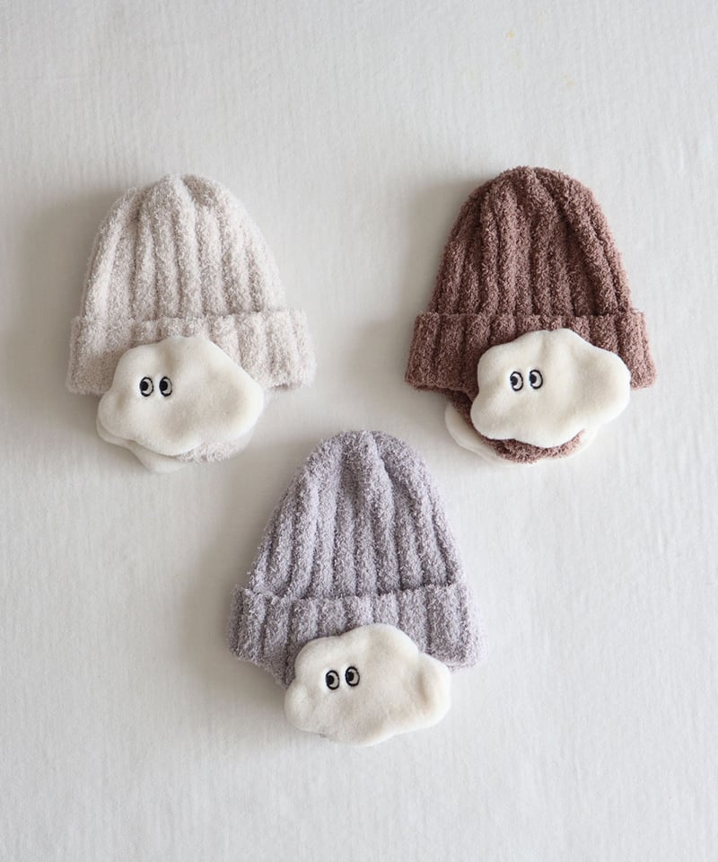 Supreme 刺繍付きニット帽 耳あて付き Supreme （シュプリーム） 耳あて付き ニットキャップ メンズ 帽子