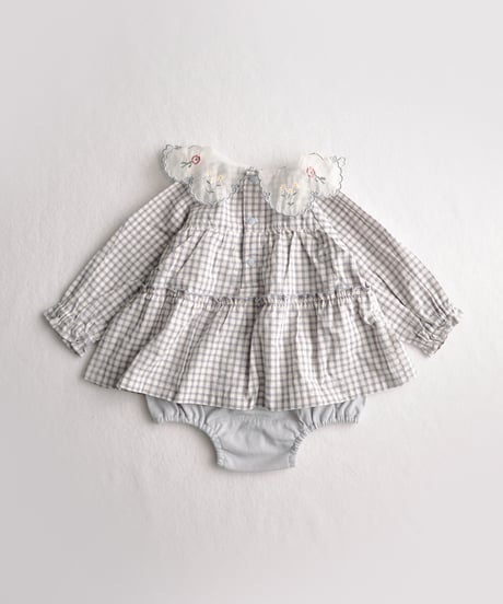 coto cotte　シアー刺繍衿ボディドレス　722-653036