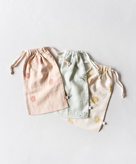 mocmof　モスリンガーゼ授乳ケープ+巾着セット　622-651060