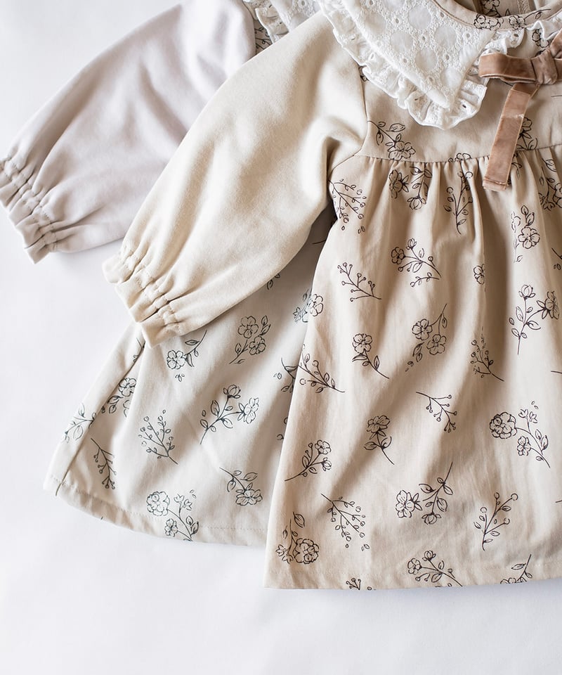 momof おめかし花柄ロンパース 622-576218 | TAKARAYA ONLINE