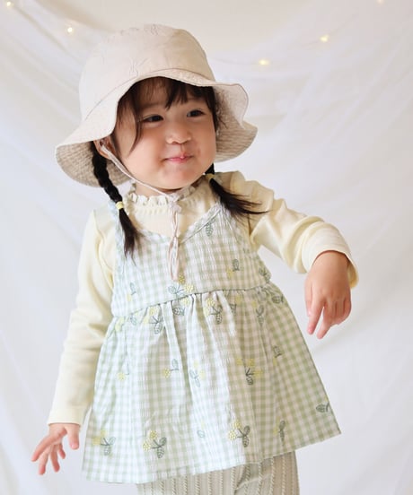 coto cotte　リボン刺繍ハット　722-659061