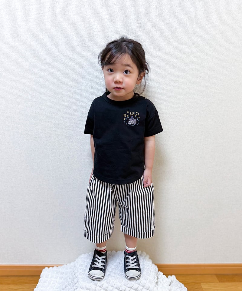 CLOUDY,FINE LATER バック刺しゅう Tシャツ 522-662003 | TAK