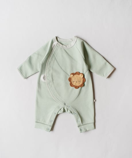 mocmof　編みアップリケかんたんロンパース　622-651048