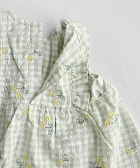 coto cotte　さくらんぼ刺繍ミルキースーツ　722-651012