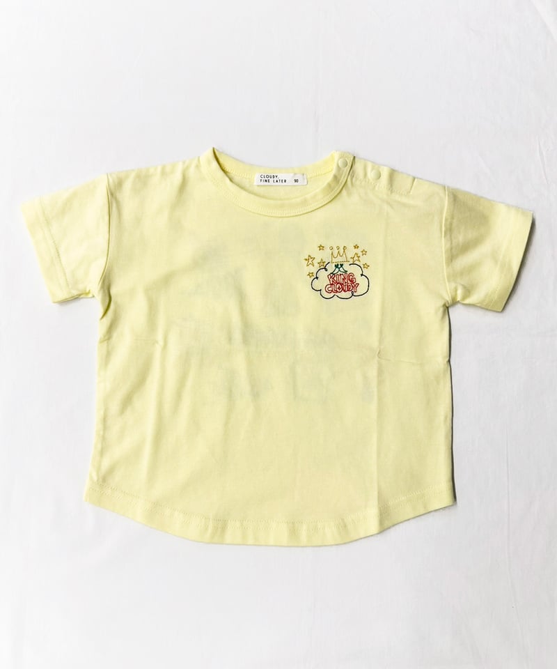 CLOUDY,FINE LATER バック刺しゅう Tシャツ 522-662003 | TAK