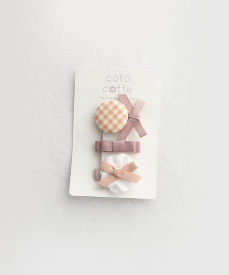 coto cotte　CKヘアクリップSET　722-650006