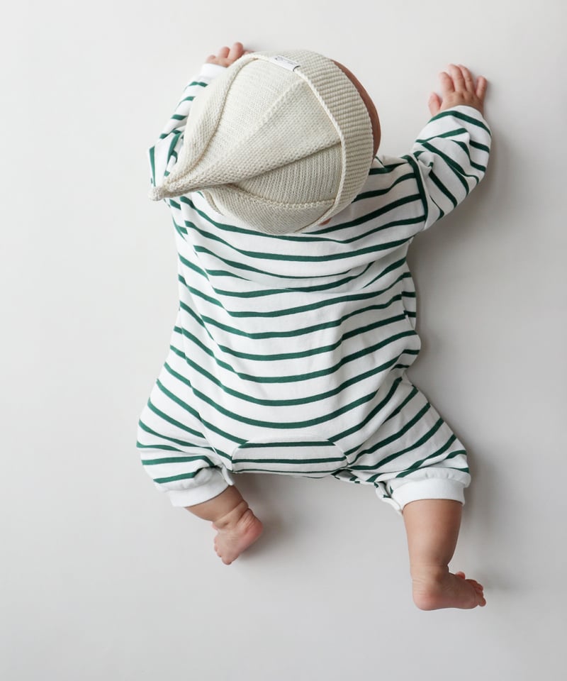 CLOUDY, FINE LATER BABYボーダーロンパース 522-551007 | T
